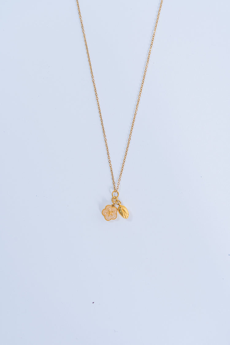 花影|和田玉頸鏈