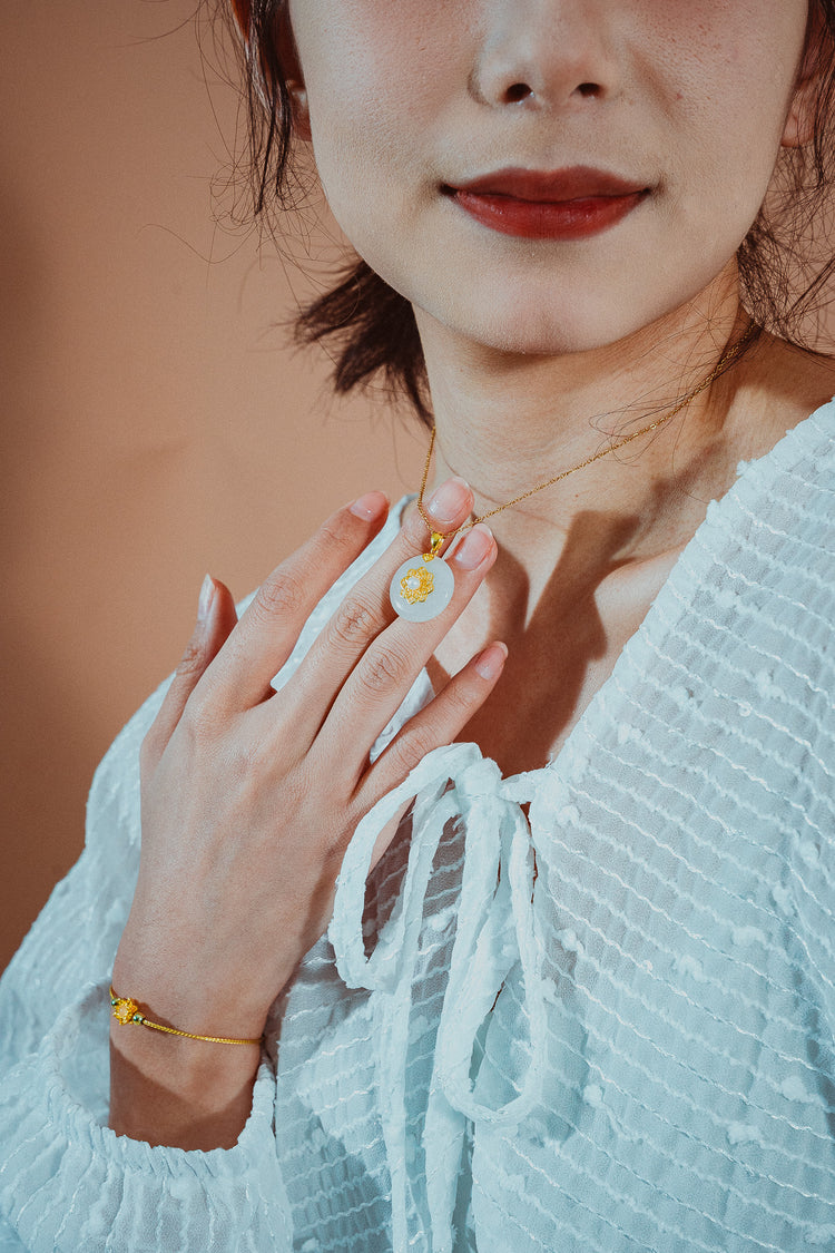 花魂|和田玉頸鏈