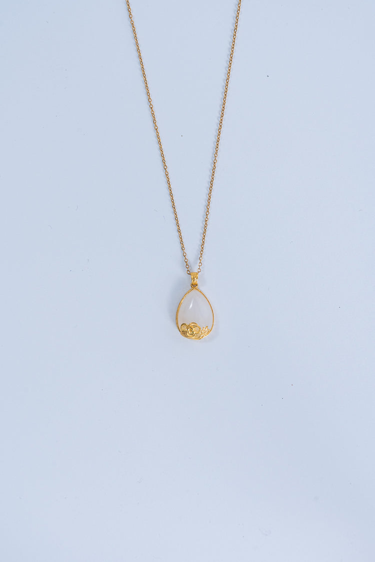 花影流光|和田玉頸鏈