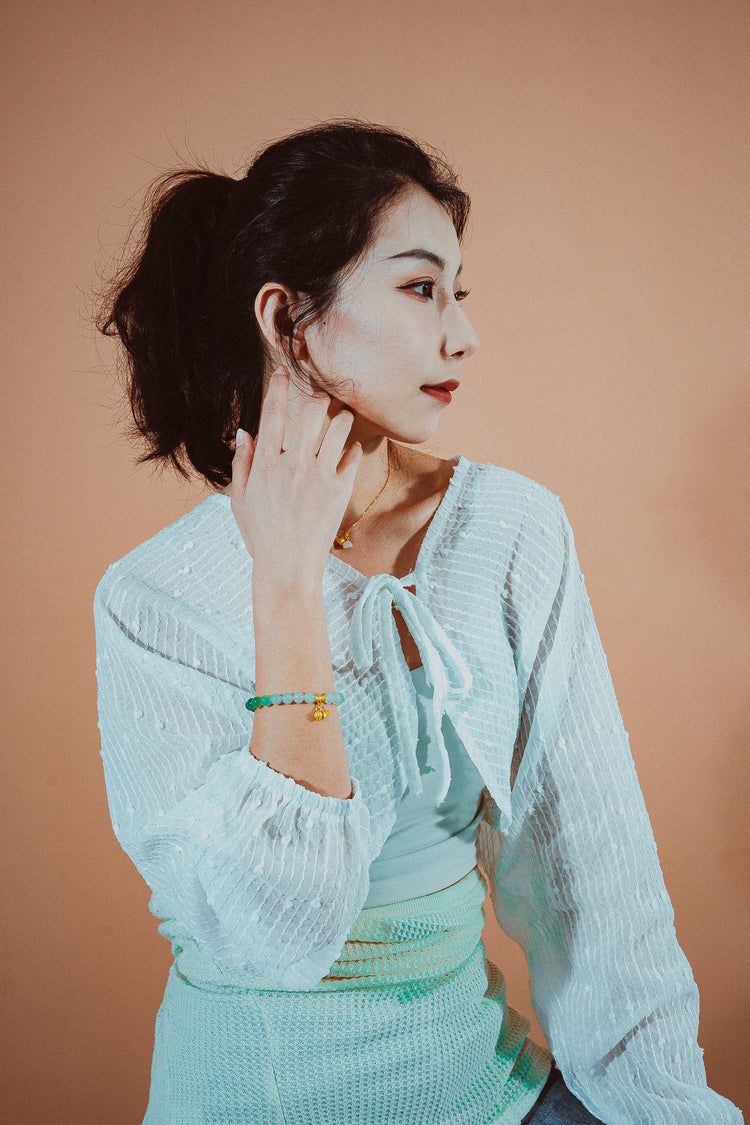 花霧|和田玉手鏈