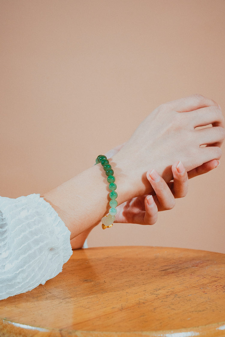 花霧|和田玉手鏈