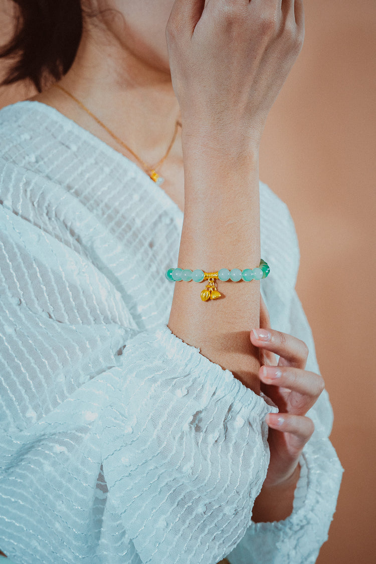 花霧|和田玉手鏈