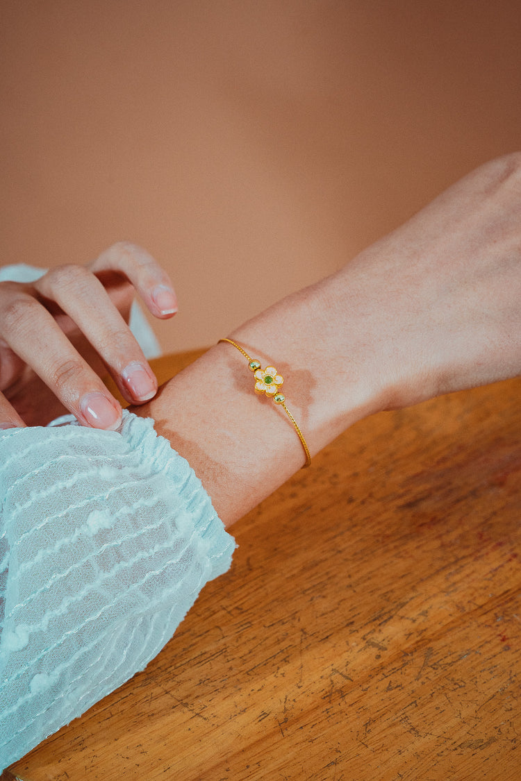 雲花|和田玉手鏈