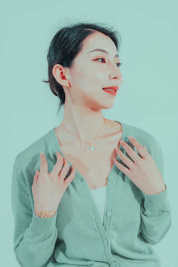 青韻|和田玉頸鏈