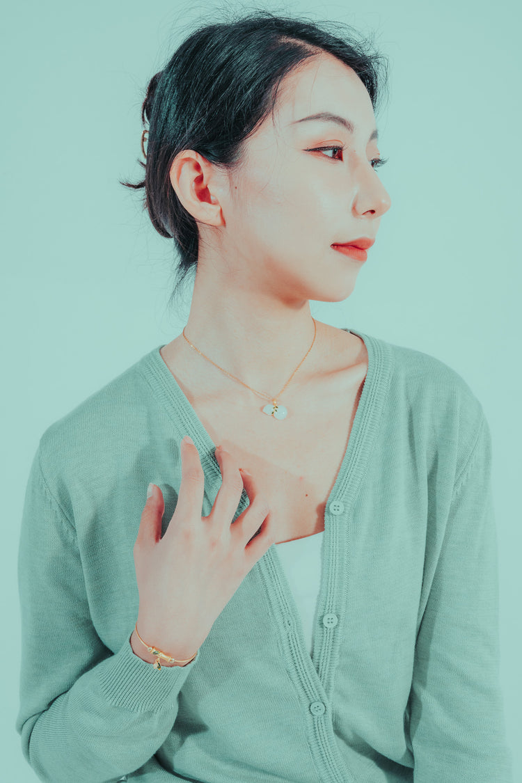 青韻|和田玉頸鏈