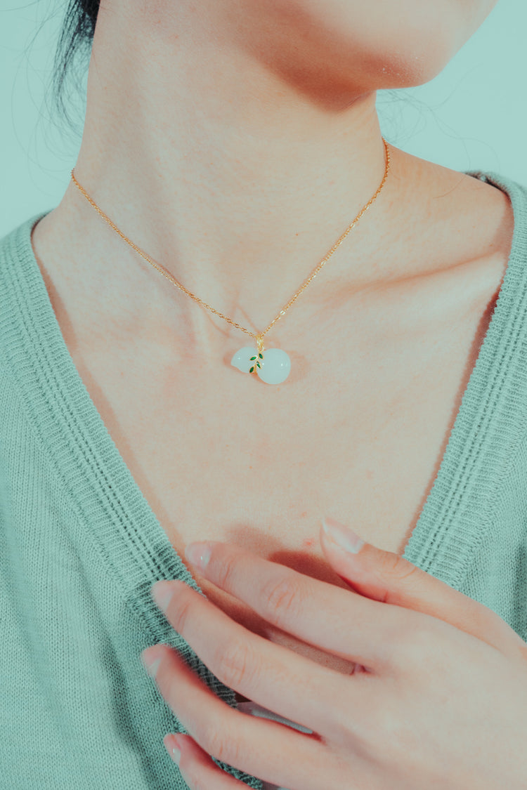 青韻|和田玉頸鏈