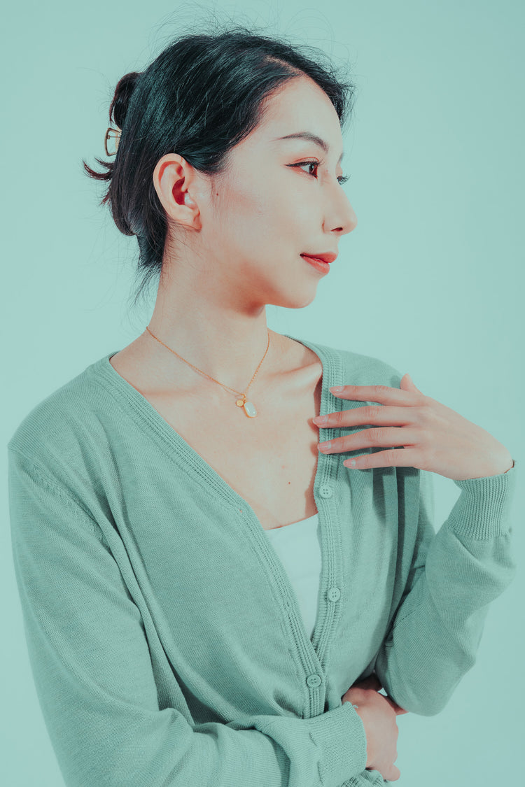 自然之語|和田玉頸鏈