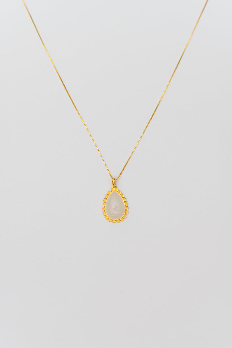 靜水流深|和田玉頸鏈