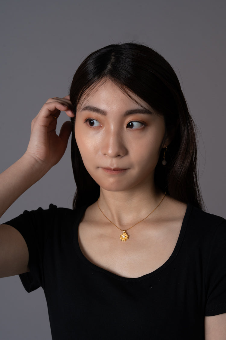 幸運留白|珍珠頸鏈