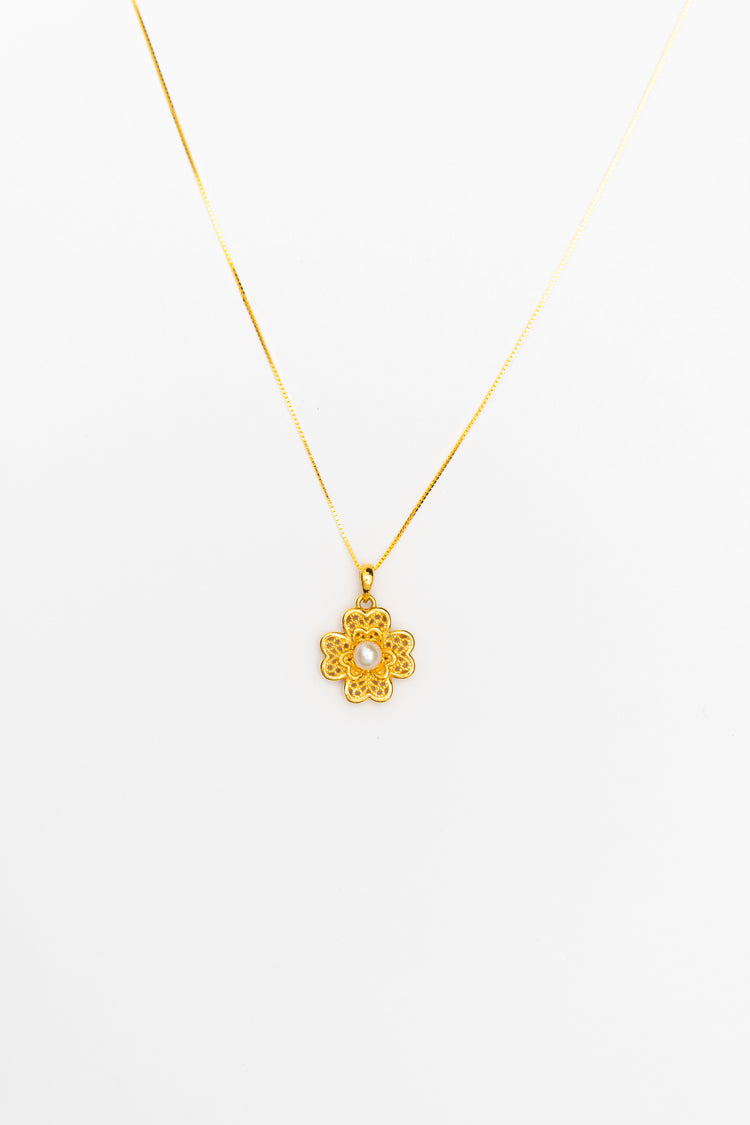 幸運留白|珍珠頸鏈