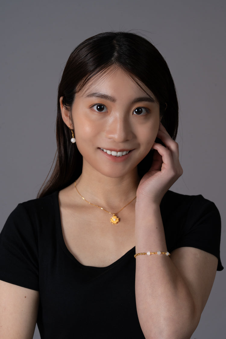 幸運留白|珍珠頸鏈