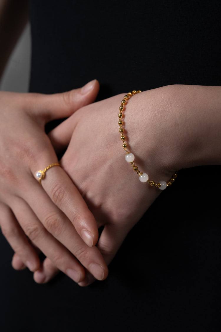 遇見靜好|和田玉手鏈