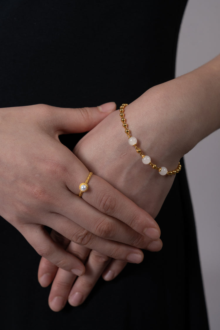 遇見靜好|和田玉手鏈