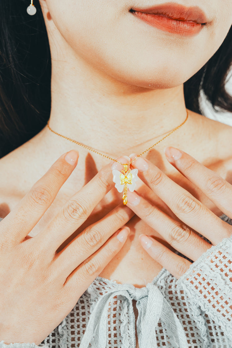 流光|和田玉頸鏈