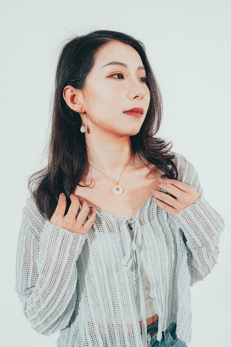 翼之韻|和田玉頸鏈