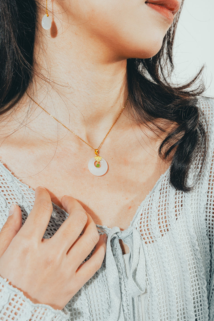 翼之韻|和田玉頸鏈